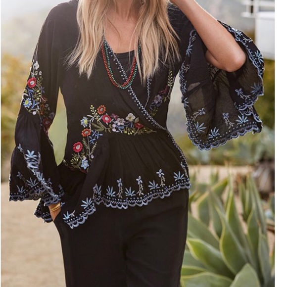 Johnny Was Aidan Ruffle Jacket NEW - Picture 4 of 9